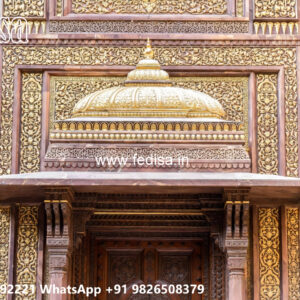 Classic Villa Design with Decorative Wooden Details No-6668