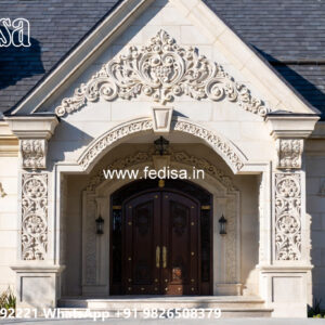 Classic Villa Design with Elegant Courtyard Inspiration No-6739
