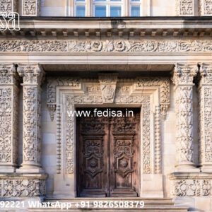 Classic Villa Design with Beautiful Marble Details No-6740