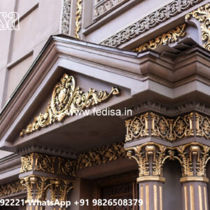 Luxury House Design with Stylish Exterior Facade No-6762