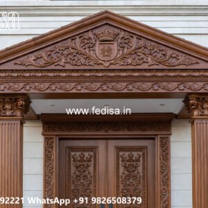 Luxury House Design with Elegant Home Entrance No-6839