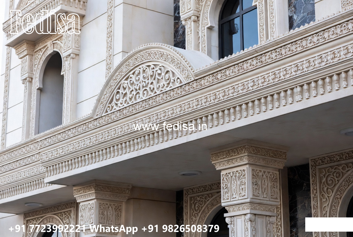 Classic House Design with Premium Marble Finishes No-6918