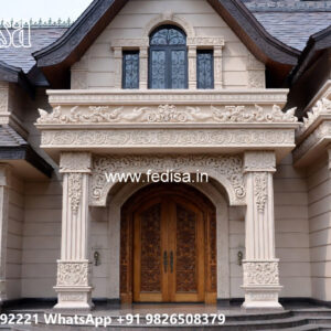 Classic House Design with Artistic Decorative Elements No-6950
