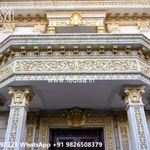 Classic House Design with Elegant Courtyard Ideas No-6956