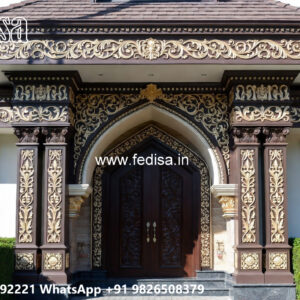 Classic House Design with Stylish Royal Interiors No-6988