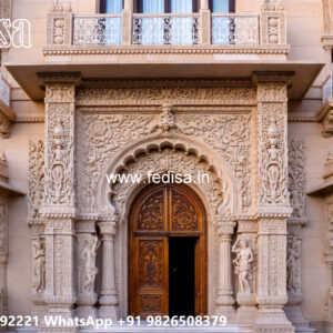 Classic House Design with Elegant Hall Interior No-7002