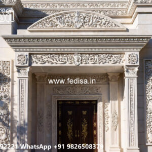 Classic Villa Design with Grand Front Elevation No-7058