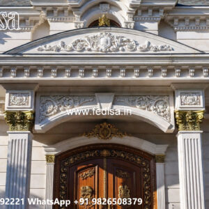 Classic Villa Design with Elegant Window Styling No-7088