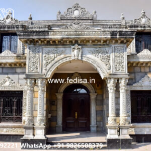 Classic Villa Design with Decorative Wall Textures No-7096