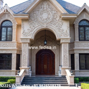 Classic Villa Design with Stylish Outdoor Lighting No-7101