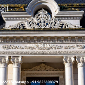 Classic Villa Design with Decorative Iron Railings No-7106