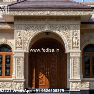 Classic Villa Design with Beautiful Exterior Walls No-7114