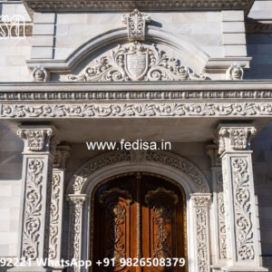 Classic Villa Design with Premium Exterior Lighting No-7142