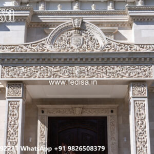 Classic Villa Design with Decorative Exterior Features No-7187