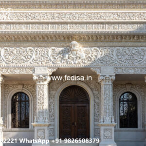 Classic Villa Design with Elegant Courtyard Inspiration No-7189