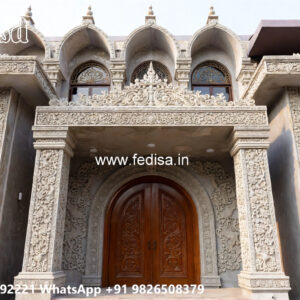 Classic Villa Design with Beautiful Marble Details No-7190