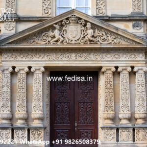 Traditional Classic Villa Design with Beautiful Exteriors No-7195