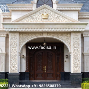 Luxury House Design with Beautiful Balcony Decor No-7281