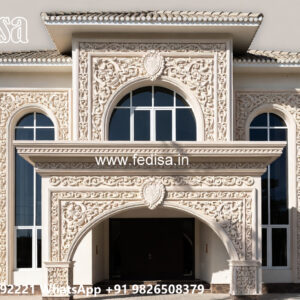 Classic House Design with Elegant Balcony Concepts No-7364