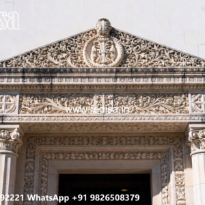 Classic House Design with Premium Marble Finishes No-7368