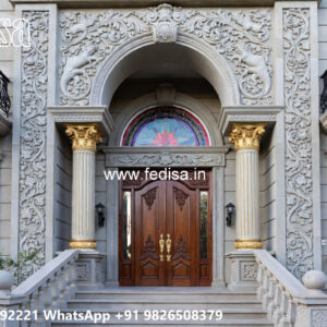 Classic House Design with Rich Wooden Interiors No-7395