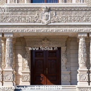 Classic House Design with Beautiful Stone Cladding No-7417
