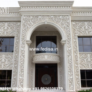 Classic House Design with Royal Decorative Details No-7426