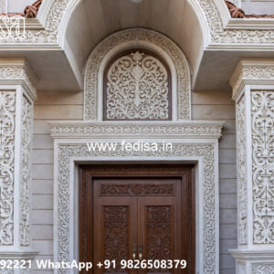 Classic House Design with Rich Marble Decor No-7456
