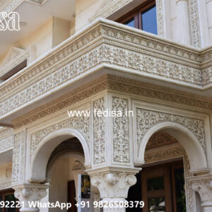 Classic House Design with Decorative Pillar Beauty No-7479