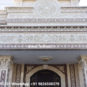 Classic House Design with Beautiful Exterior Gardens No-7489