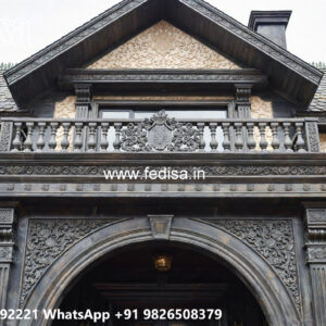 Classic House Design with Decorative Window Styling No-7493