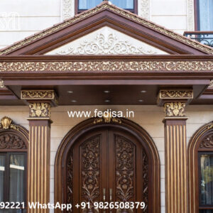 Classic House Design with Traditional Decorative Details No-7498