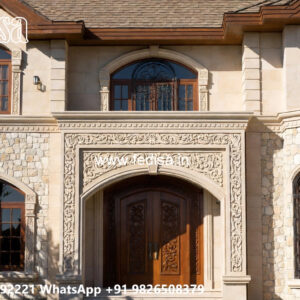 Elegant Classic Villa Design with Marble Finishes No-7515