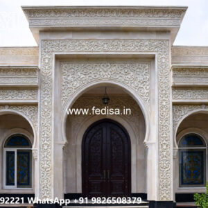 Classic Villa Design with Beautiful Roof Architecture No-7529