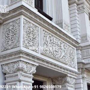 Classic Villa Design with Stylish Marble Flooring No-7532