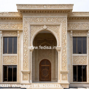 Classic Villa Design with Stylish Outdoor Lighting No-7551