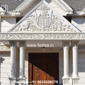 Classic Villa Design with Luxury Exterior Landscaping No-7569