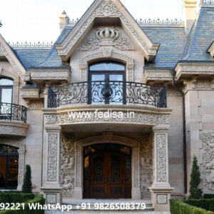 Classic Villa Design with Beautiful Villa Landscaping No-7600