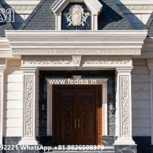 Classic Villa Design with Elegant Outdoor Garden No-7613
