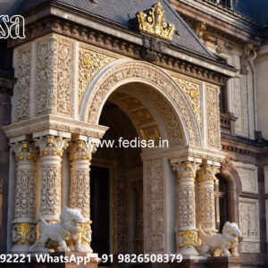 Classic Villa Design with Rich Wooden Craftsmanship No-7614