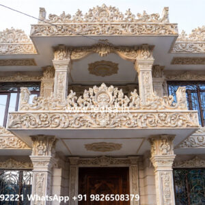 Luxury House Design with Grand Architectural Style No-7714