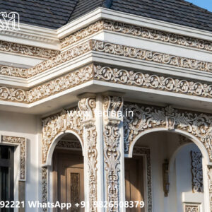 Luxury House Design with Designer Wall Finishes No-7717
