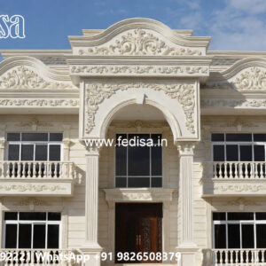 Luxury House Design with Premium Stone Cladding No-7726