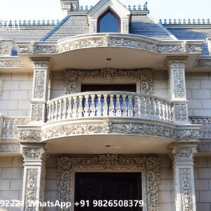 Luxury House Design with Stylish Open Kitchen Layout No-7738