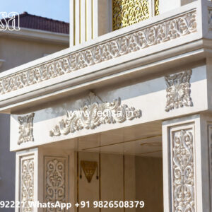 Luxury House Design with Elegant Home Entrance No-7739
