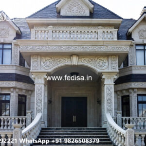 Luxury House Design with Elegant Front Yard Ideas No-7762