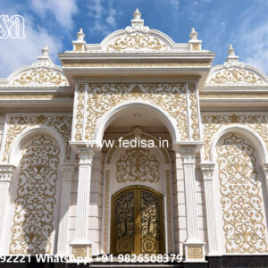 Classic House Design with Grand Front Elevation No-7810