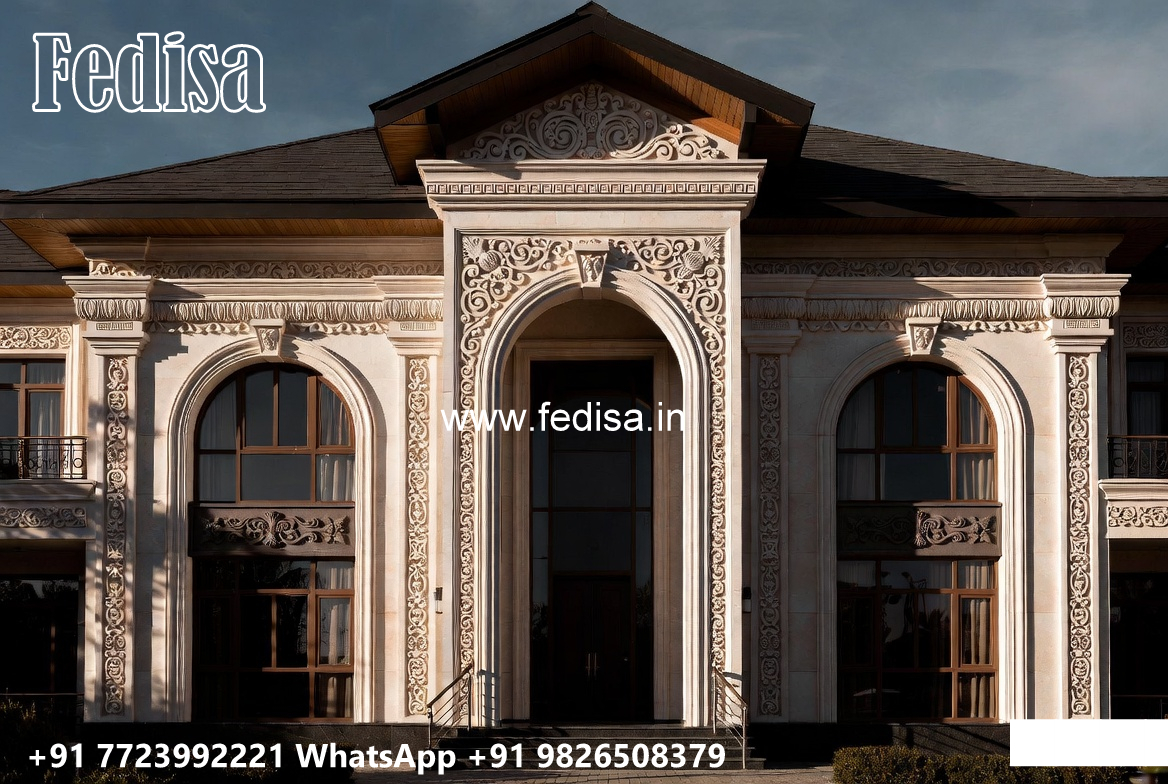 Classic House Design with Beautiful Wooden Details No-7812