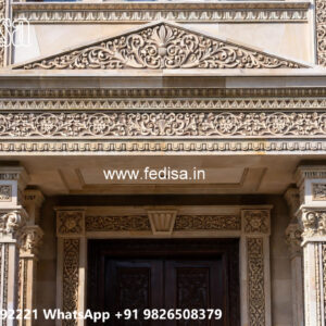 Classic House Design with Elegant Balcony Concepts No-7814