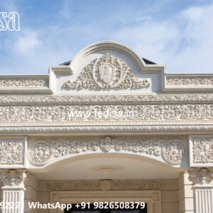 Elegant Classic House Design with Rich Architecture No-7870